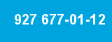 927 677-01-12